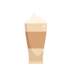 Espresso Latte Icon Flat Cafe Cup