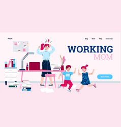 Website With Working Mother Angry At Bad Behavior