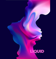 Abstract Liquid Holographic Shape