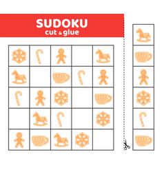 Christmas Cookie Sudoku For Kids With