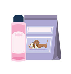 Food Bag And Containers For Pet Grooming