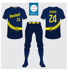 Baseball Uniform Mockup Template Design