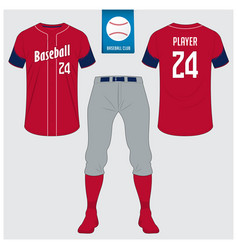 Baseball Uniform Mockup Template Design