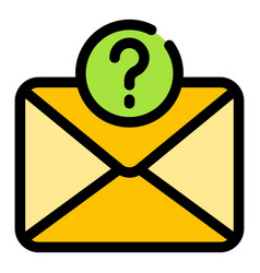 Anonymous Mail Icon Flat