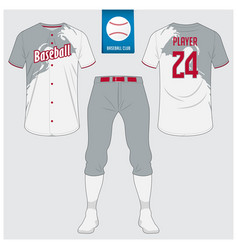 Baseball Uniform Mockup Template Design