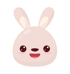 Head Of A Cartoon Animal Bunny Cute Cartoon