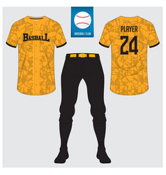 Baseball Uniform Mockup Template Design