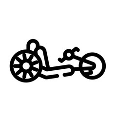 Velomobile Inclusive Life Line Icon