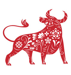 Chinese New Year Ox Papercut High Quality