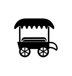 Hot Dog Cart Icon