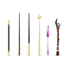 Magic Wand Realistic Set