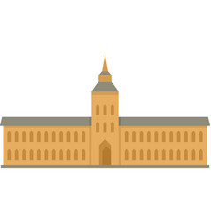 Parliament Hall Icon Flat Isolated