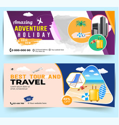 World Tours And Travel Banner Social Media Cover