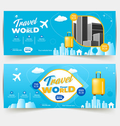 World Tours And Travel Banner Social Media Cover