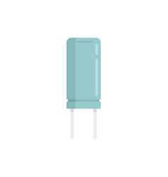 Ceramic Capacitor Icon Flat Component