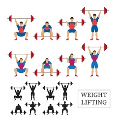 Weightlifting Athlete Men And Women