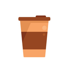 Coffee Cup Icon Flat Cafe Espresso