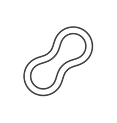 Contraceptive Ring Line Outline Icon