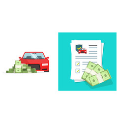 Car Money Finance Credit Concept