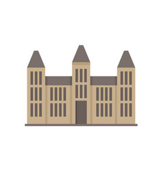 Parliament House Icon Flat Isolated