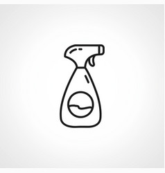 Spray Line Icon Outline Icon