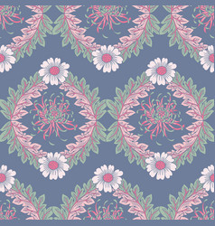 Vintage Acanthus Leaves Seamless Pattern