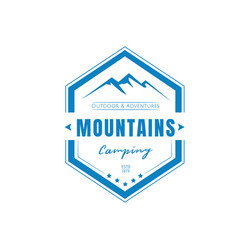 Mountains Logosbadges And Labels