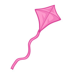 Pink Kite Drawing Art