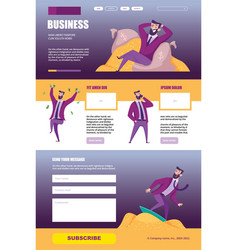 Business Landing Web Page Template Design Ui