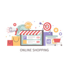 Online Shopping Concept