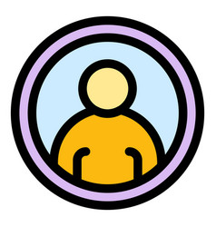 Anonymous Business Icon Flat