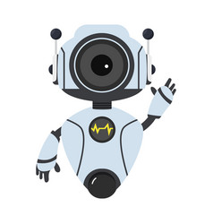 Cute Ai Robot Cartoon Sign