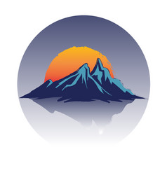 Mountain Landscape Logo