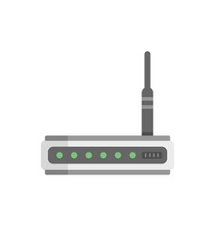 Network Modem Icon Flat Internet Router