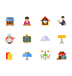 Restaurant Icon Set