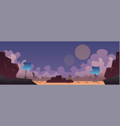 2d Alien Planet Game Background