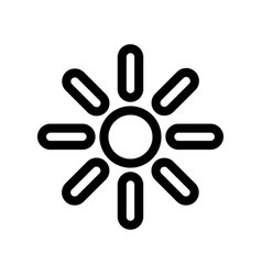 Brightness Sun Icon