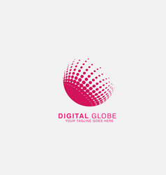 Abstract Globe Logo Design Usable For Technology