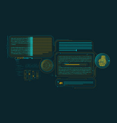 Exploration Interface By Sci-fi Infographics