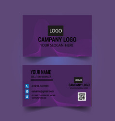 Business Card Template Design