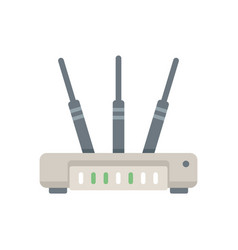 Computer Modem Icon Flat Wifi Router