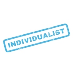 Individualist Rubber Stamp