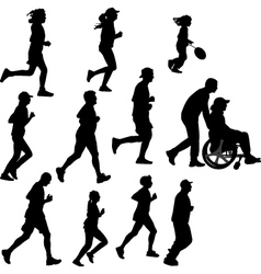 Paraplegic Person As A Runner