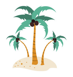 Beach Tree Palms