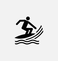 Surfing Icon