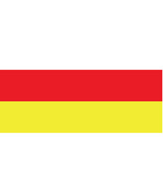 Flag North Ossetia