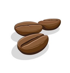 Coffee Beans Icon On A White Background