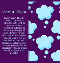 Speech Bubble Icon Seamless Pattern Background