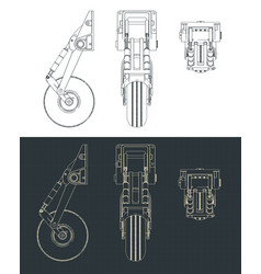 Nose Landing Gear Drawings