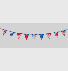 Icelandic Sovereignty Day Bunting Garland String